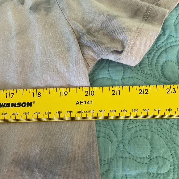 Allsaints Colton Short Sleeve Tye Dye Crewneck Logo Tee Relaxed Fit Mens Small - Picture 10 of 11